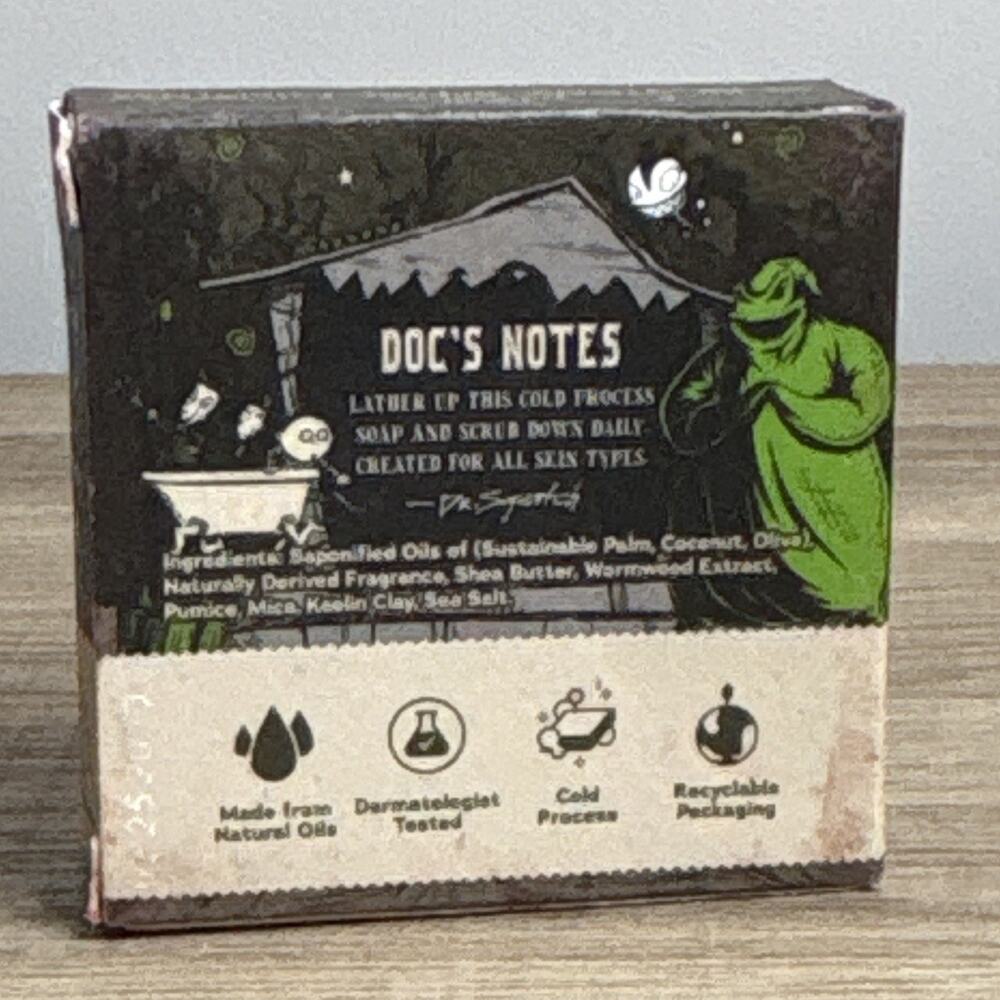 Squatch Disney Nightmare Before Christmas Men’s Soap & Scrub Warm Brew 5 oz - Picture 3 of 3